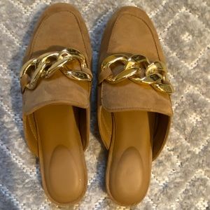 A New Day. Women’s Kiki Mules. Cognac 5. EUC
